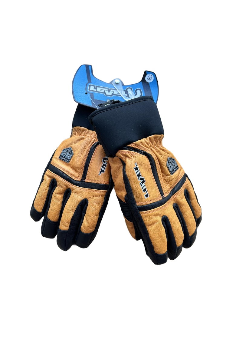 Manusi de schi pentru barbati - Level - Poliester - Negru/Portocaliu -