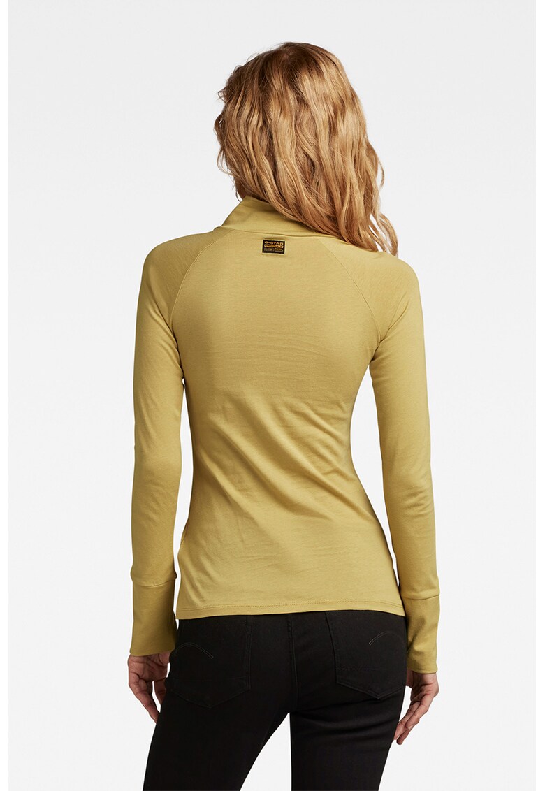 Bluza slim fit cu maneci raglan Lecite