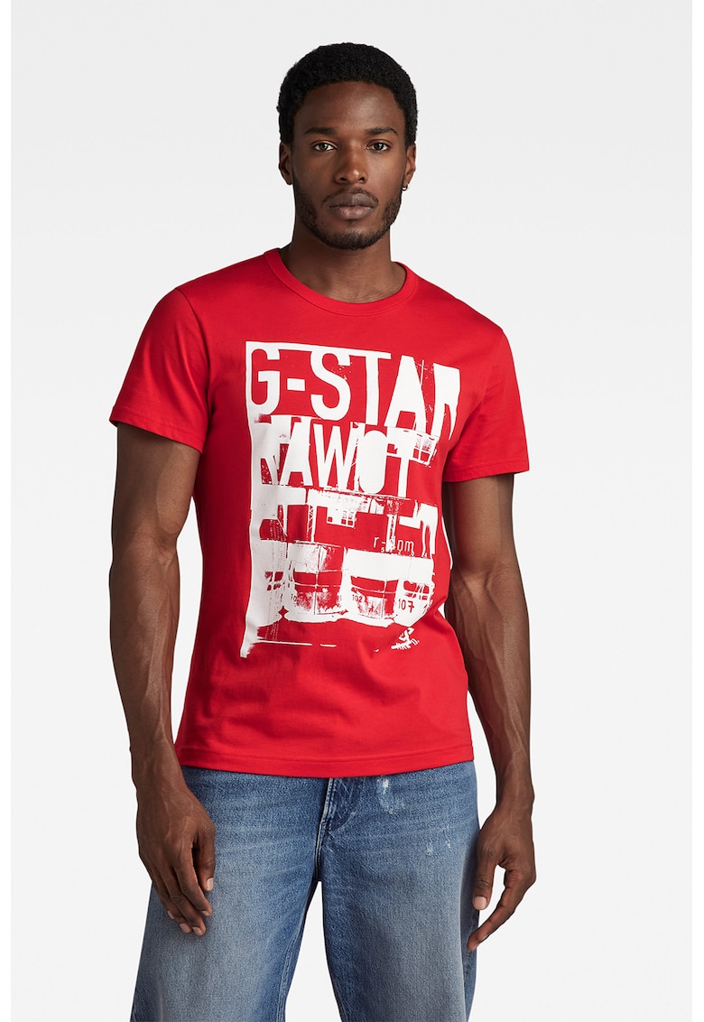 Tricou din bumbac Graphic STM 2