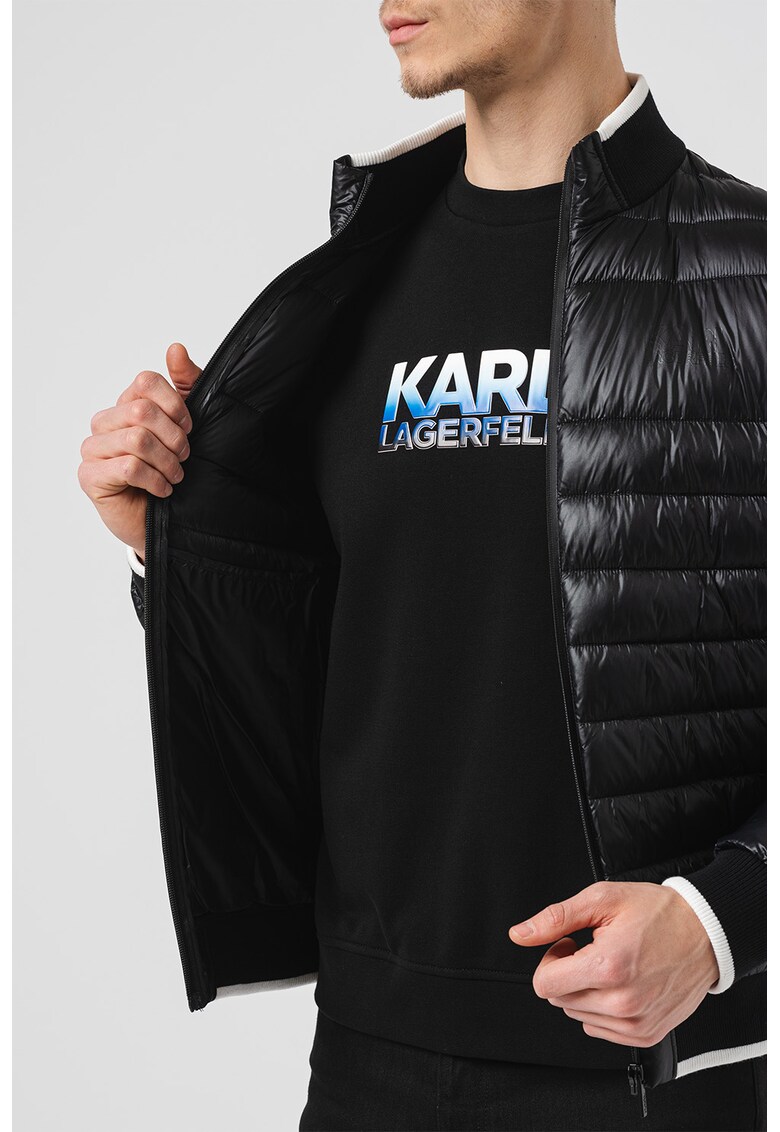 Karl Lagerfeld Geaca bomber matlasata