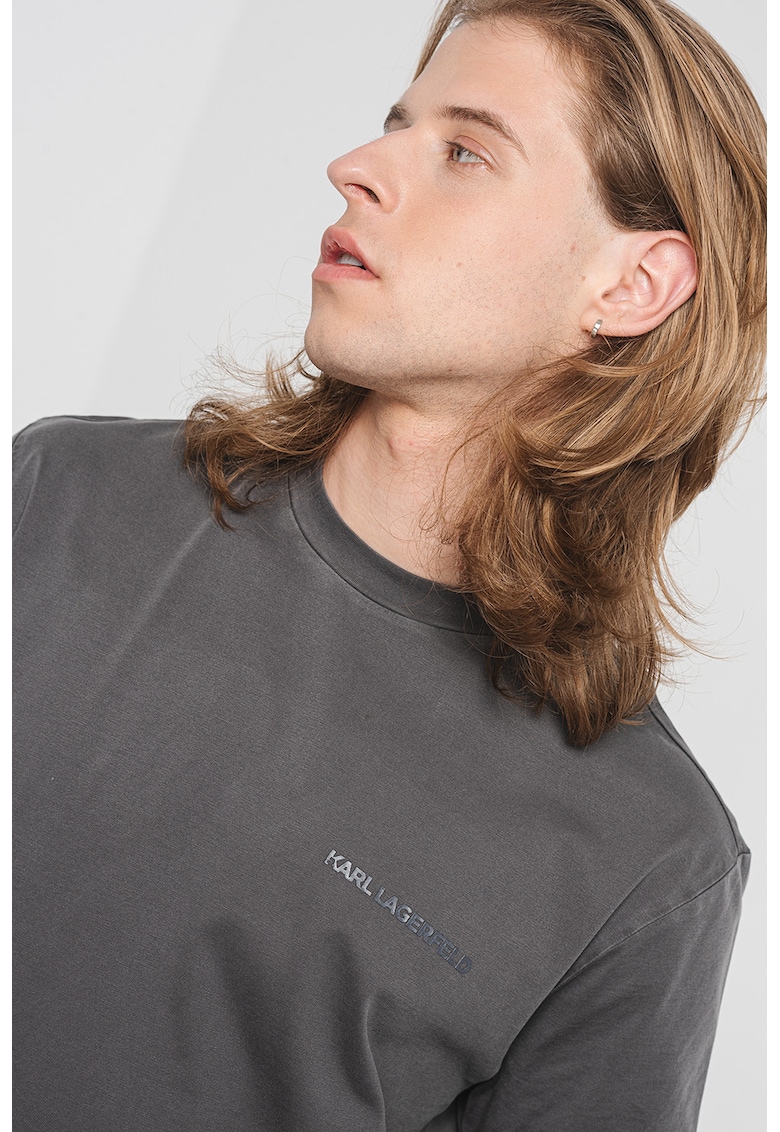 Tricou din bumbac cu logo