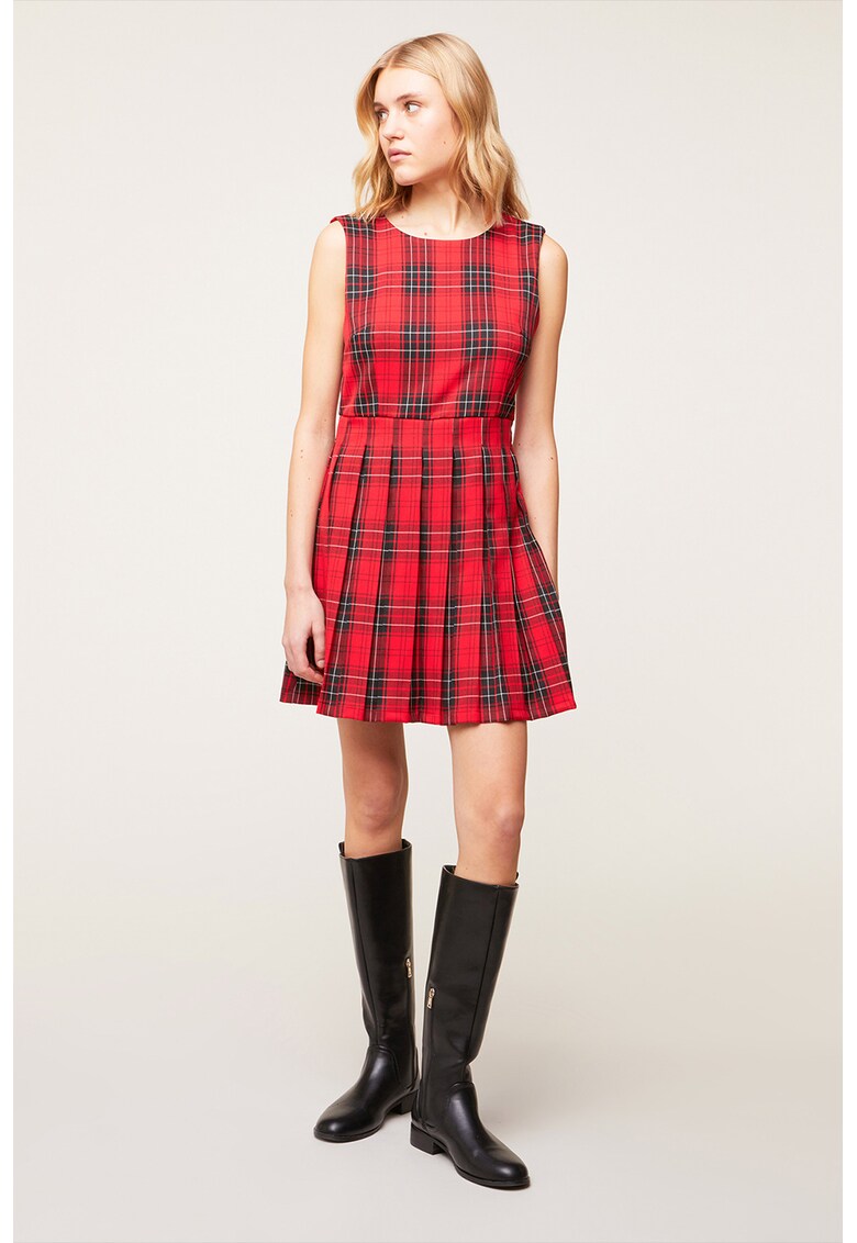 Rochie mini in carouri