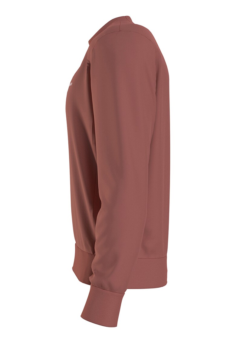 Bluza de trening din amestec de bumbac organic cu logo