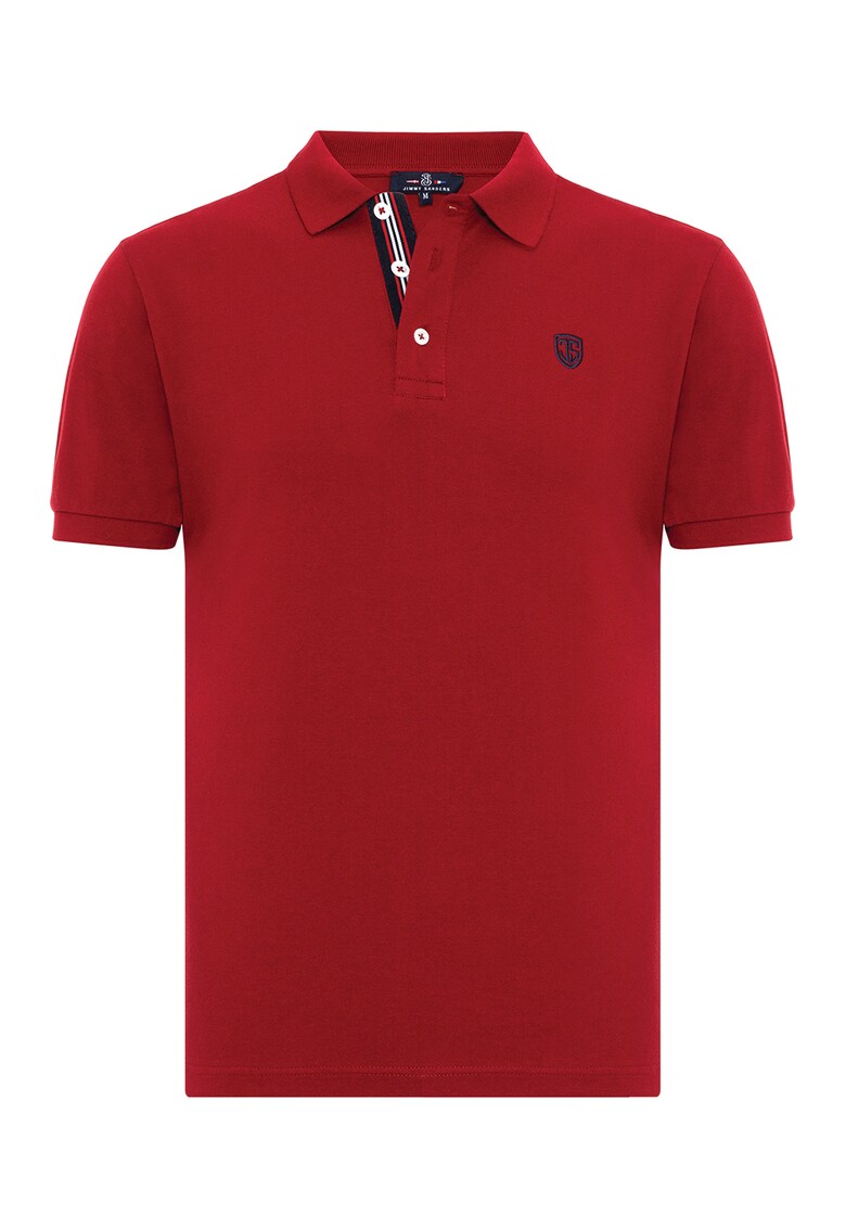 Tricou polo cu model uni Gabriel