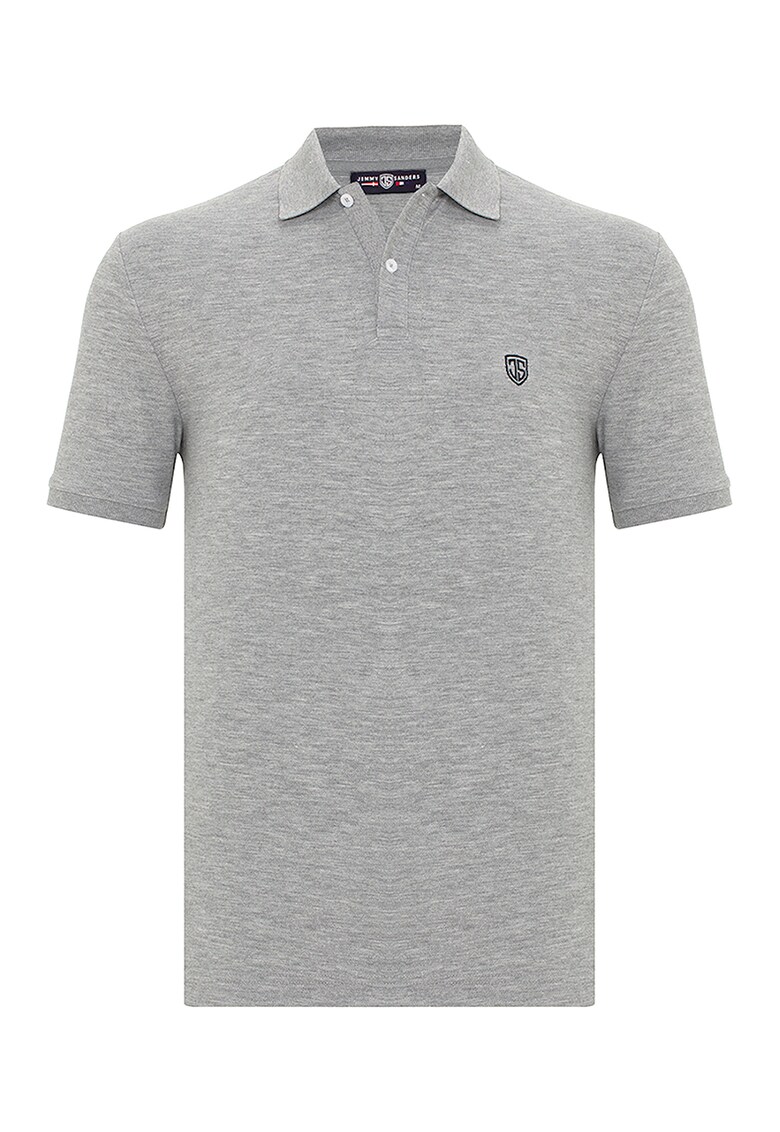 Tricou polo cu model uni Grega