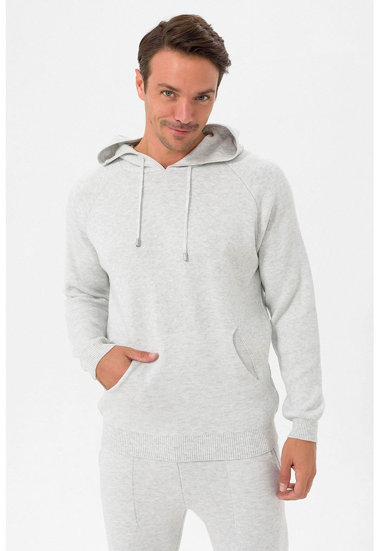 Trening din tricot cu maneci raglan Serginio