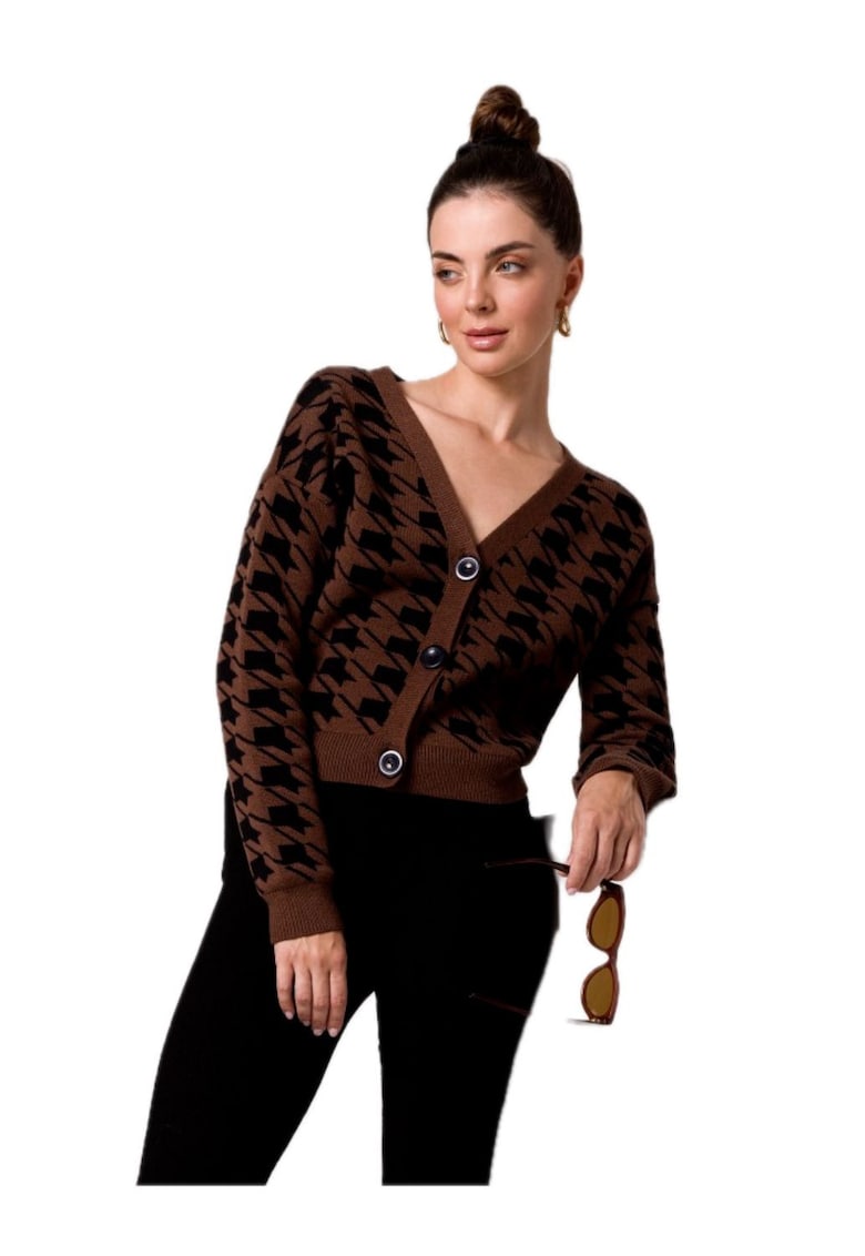 Cardigan de dama -  Beauvau - maro