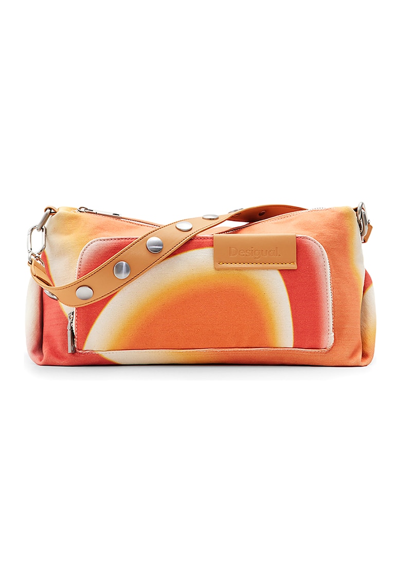 Geanta crossbody cu imprimeu abstract