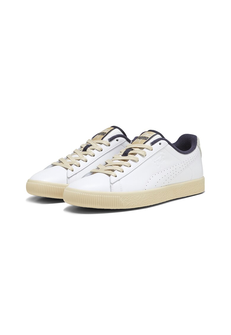 Pantofi sport din piele si piele intoarsa Clyde Service