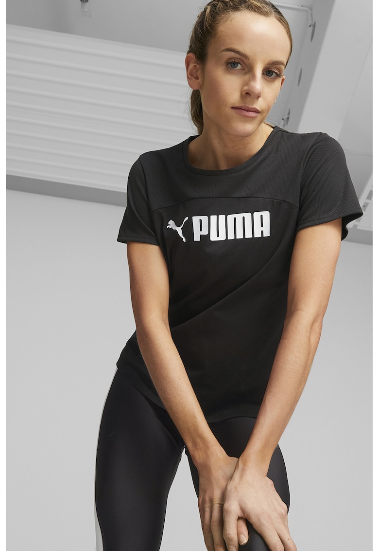 Tricou cu decolteu rotund - pentru fitness