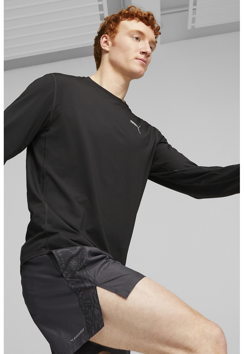 Bluza cu model uni pentru fitness Cloudspun