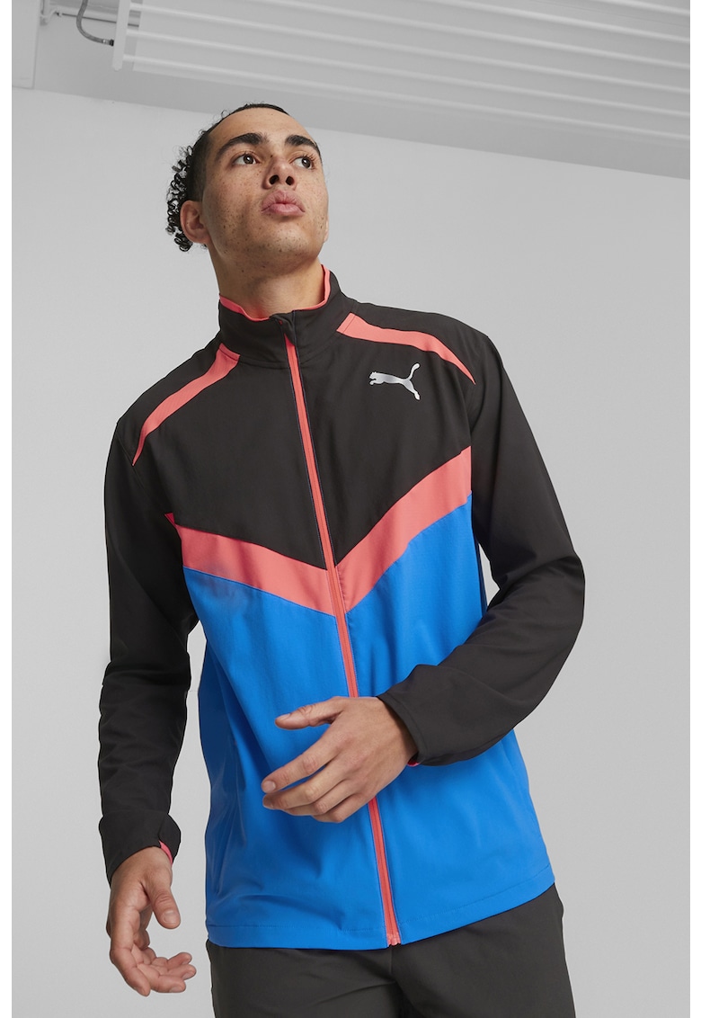 Jacheta cu model colorblock pentru alergare Ultraweave