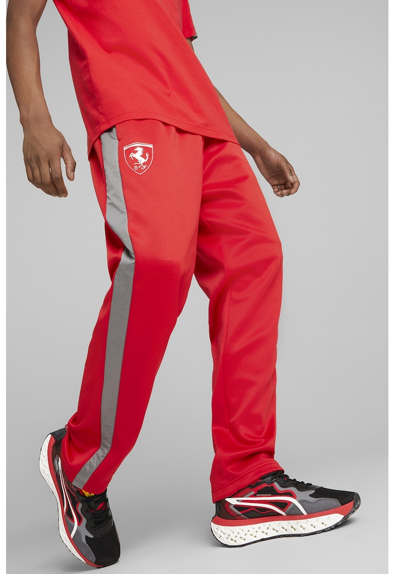 Pantaloni de trening cu logo Ferrari Race MT7