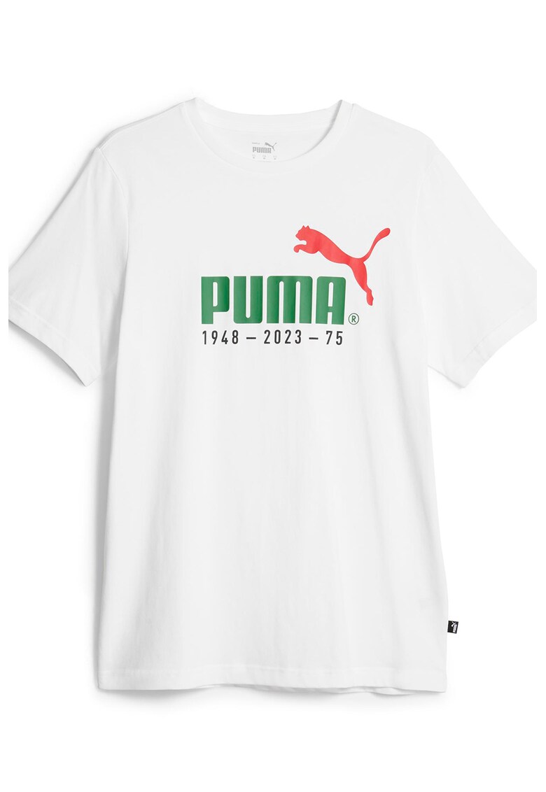 Tricou de bumbac cu imprimeu logo Logo Celebration
