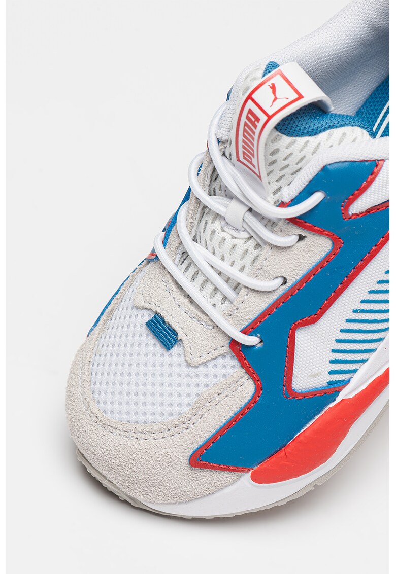 Pantofi sport cu insertii din piele intoarsa RS-Z Outline