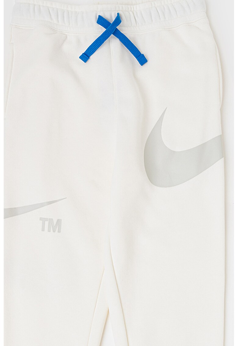Pantaloni de trening cu snur si logo Swoosh