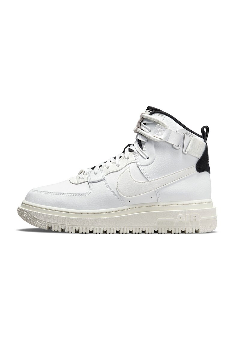 Pantofi sport high-top Air Force 1 de piele si piele ecologica