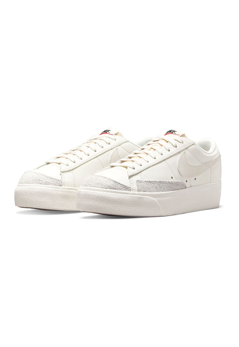 Pantofi sport low-cut de piele cu garnituri de piele intoarsa Blazer
