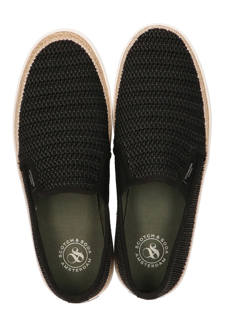 Pantofi sport slip-on din material textil