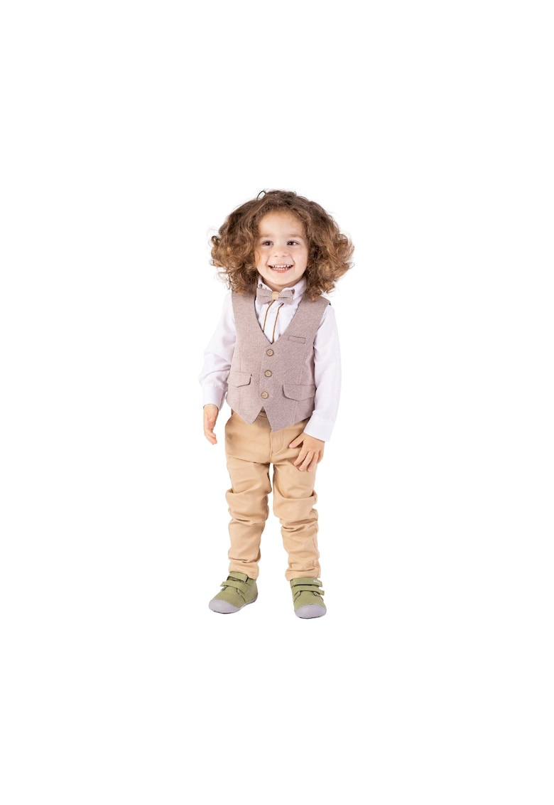 Costum elegant - baieti -  cu Vesta - 4 Piese - MY-5106