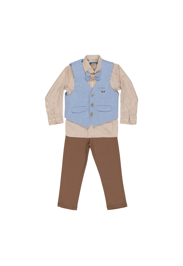 Costum elegant - baieti -  cu Vesta - 4 Piese - MY-5106