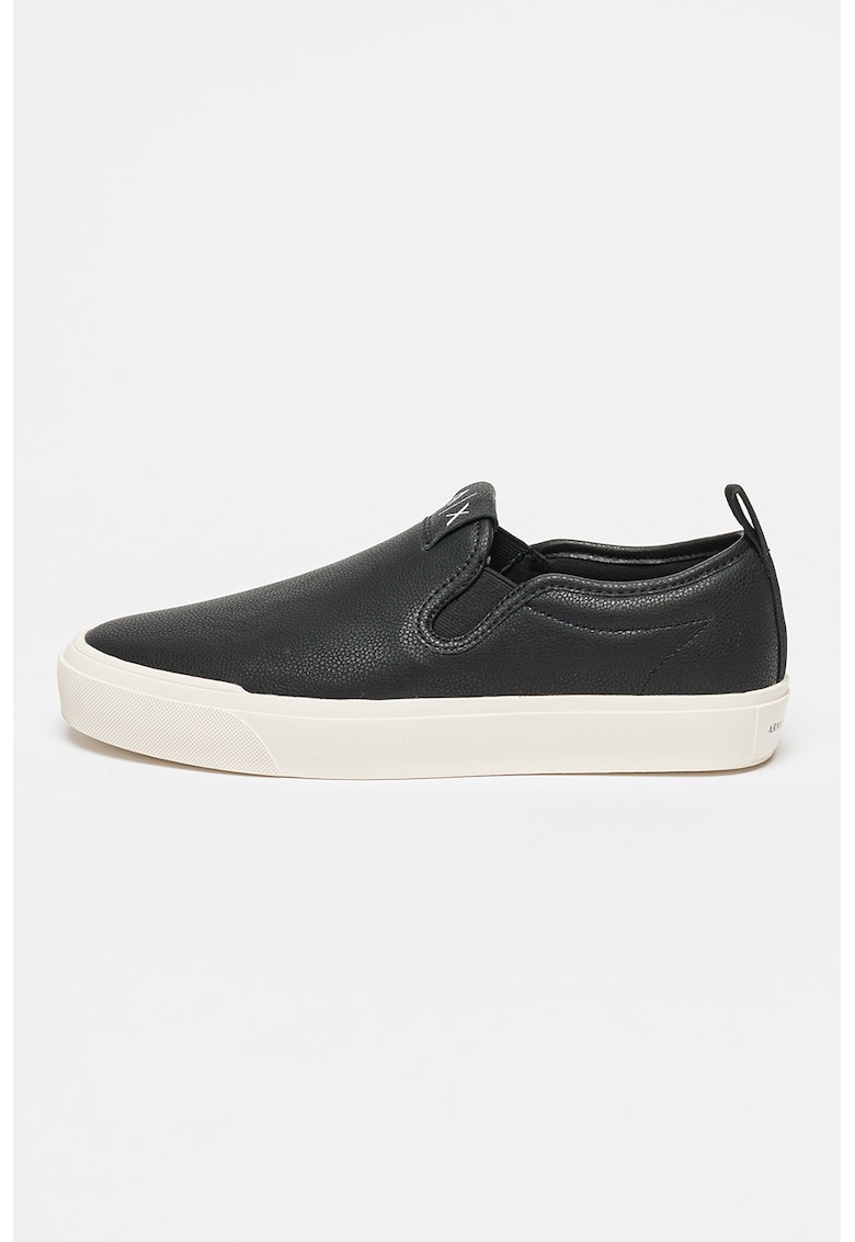 Pantofi sport slip-on din piele