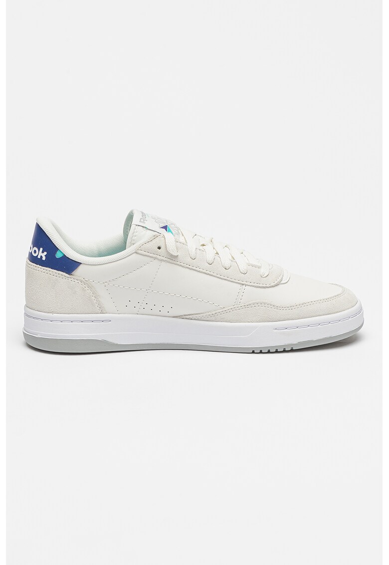 Pantofi sport cu insertii din piele intoarsa Court Peak
