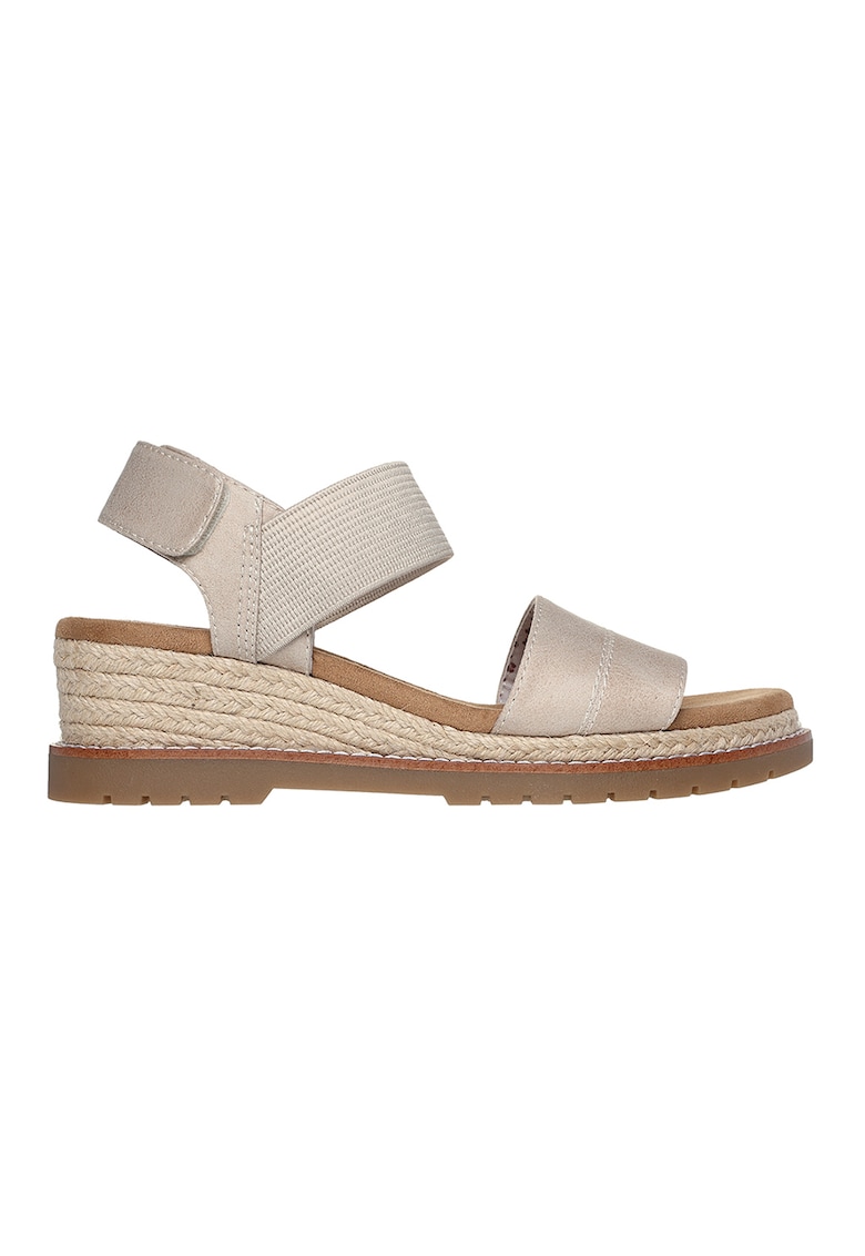 Sandale-espadrile cu velcro