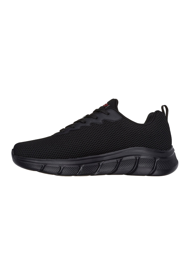 Pantofi sport de plasa cu insertii de material sintetic