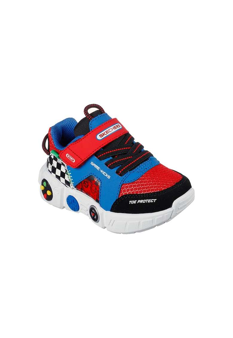 Pantofi sport cu inchidere velcro Lil Gametronix