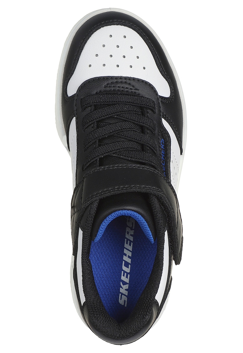 Pantofi sport din piele ecologica cu inchidere velcro Quick Street