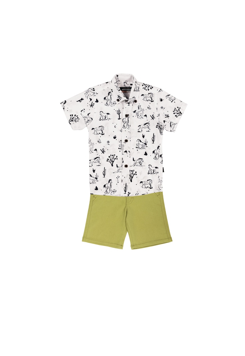 Compleu - pentru baieti - cu imprimeu - 2 Piese - MK-7019