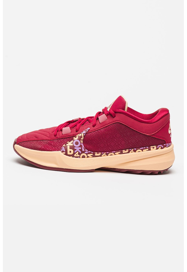 Pantofi sport pentru baschet Zoom Freak 5 - Visiniu
