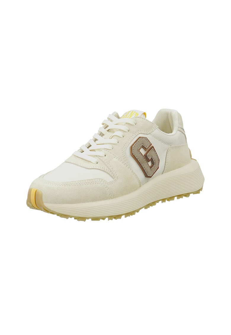 Pantofi sport low-cut cu garnituri din piele intoarsa Ronder 20157