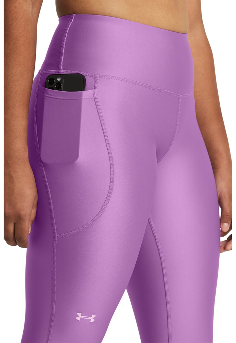 Colanti cu buzunar lateral si talie inalta pentru fitness HeatGear® Armour