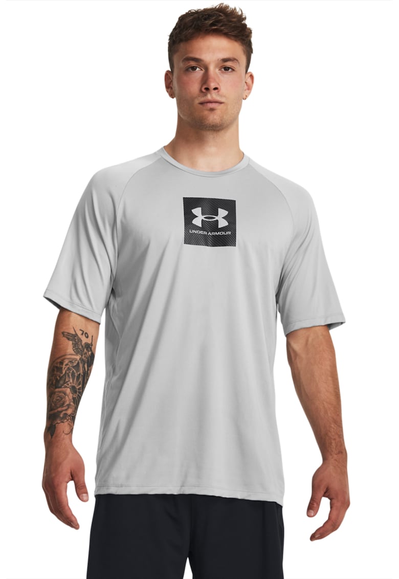 Tricou cu imprimeu logo - pentru fitness Tech
