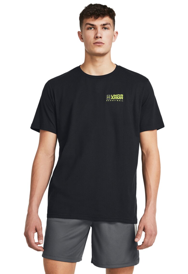 Tricou lejer cu logo pentru baschet