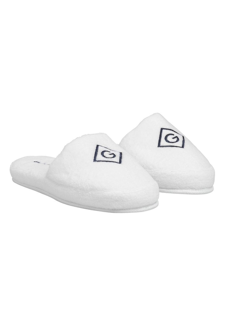 Papuci de casa din bumbac Icon G - Alb