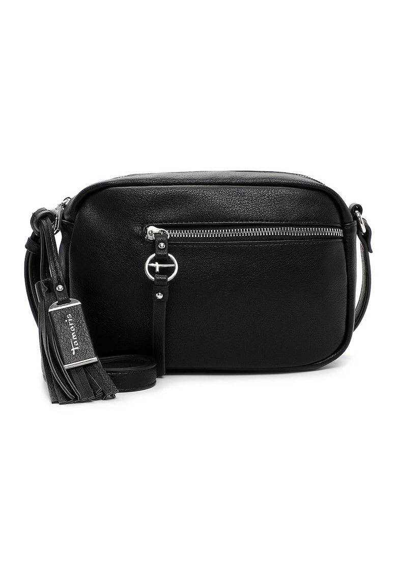 Geanta crossbody de piele ecologica Nele - Negru