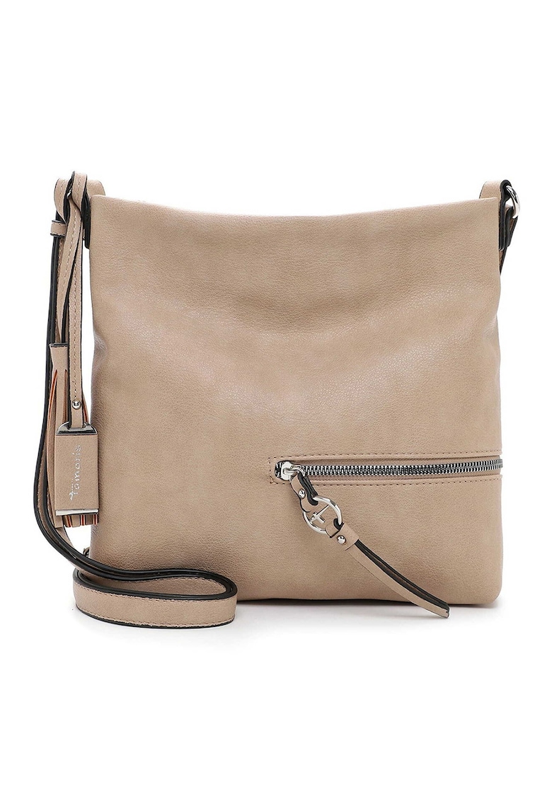 Geanta crossbody de piele ecologica cu canaf