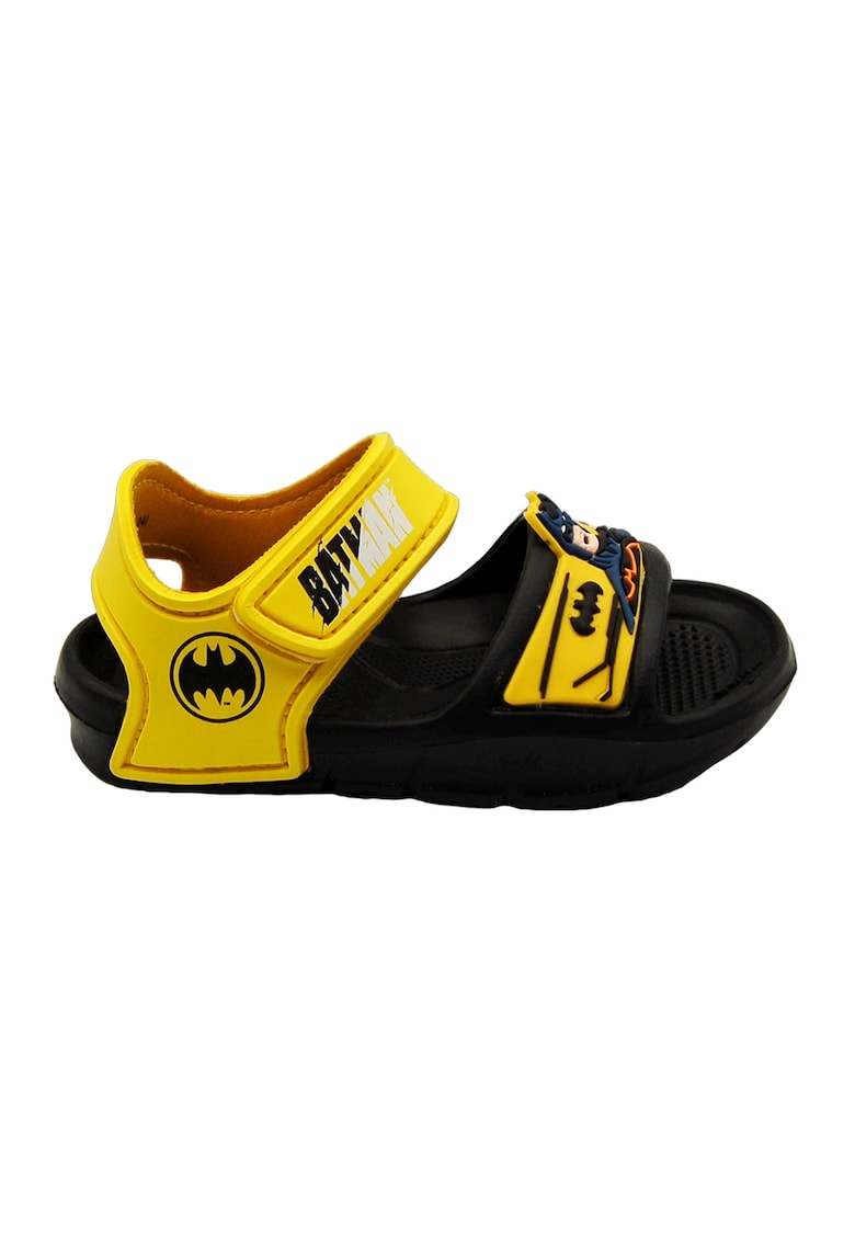 Sandale cu velcro si model Batman