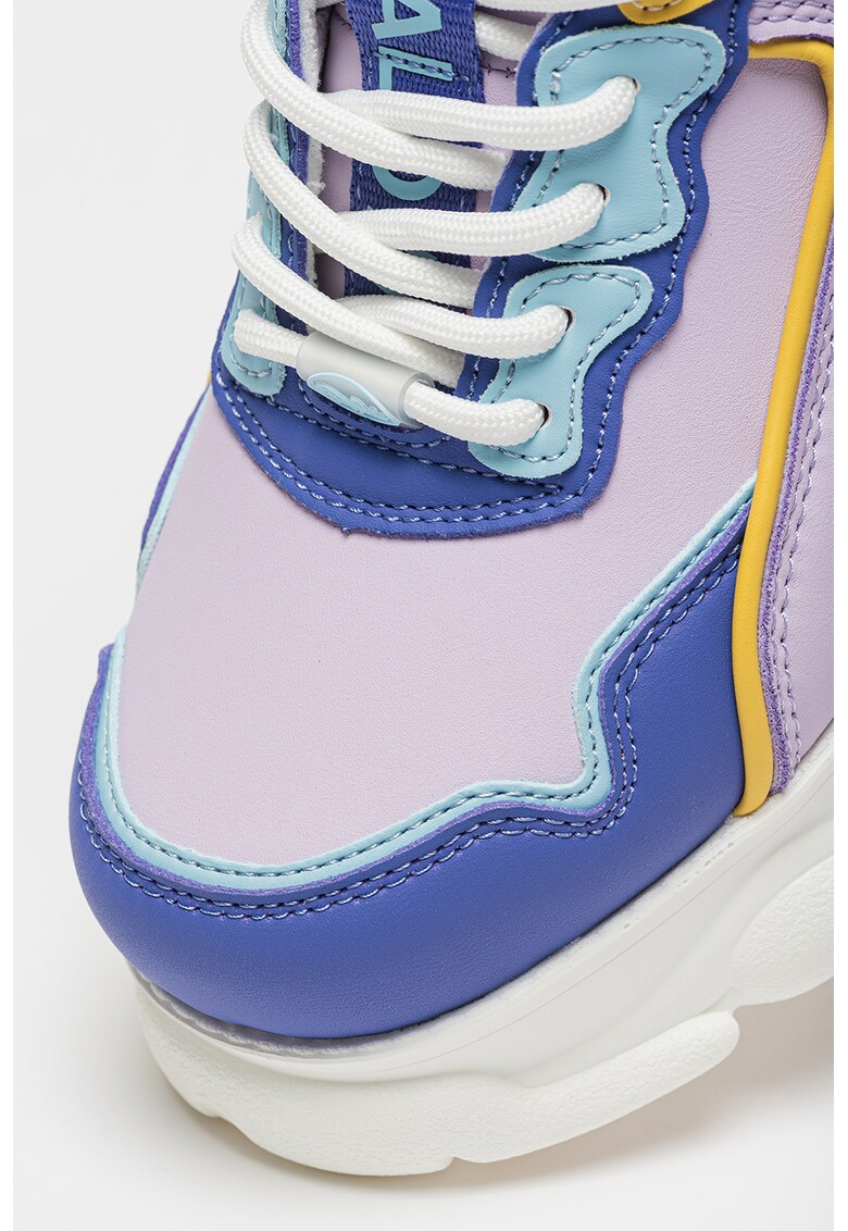 Pantofi sport cu aspect masiv si model colorblock Cld Chai