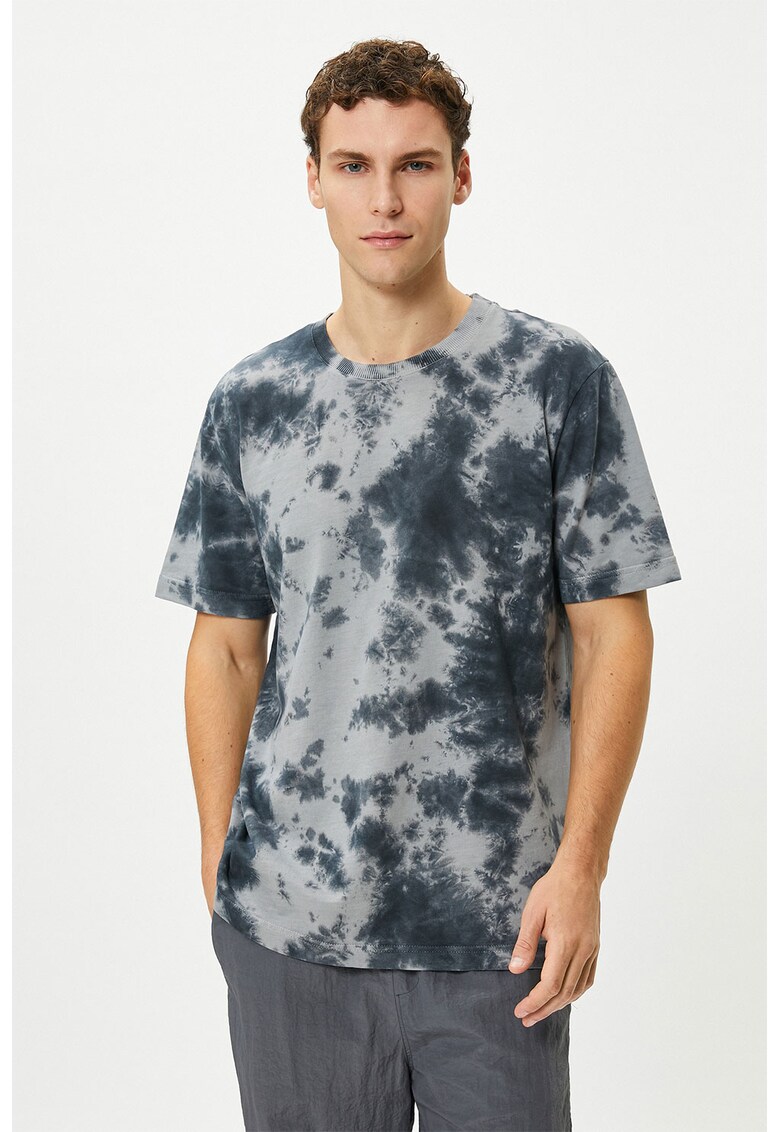 Tricou cu imprimeu tie-dye