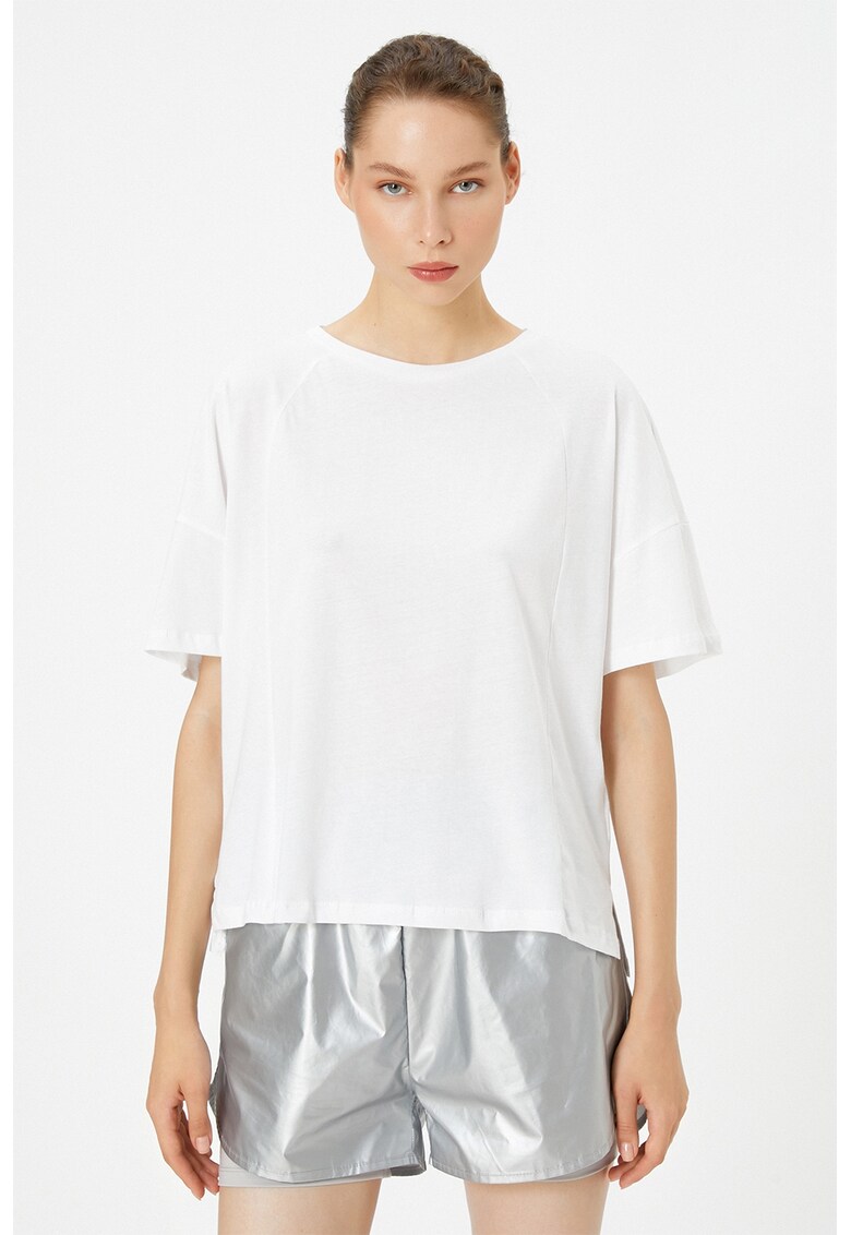 Tricou supradimensionat din tricot fin