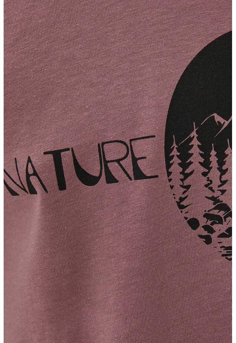 Tricou cu imprimeu grafic si text