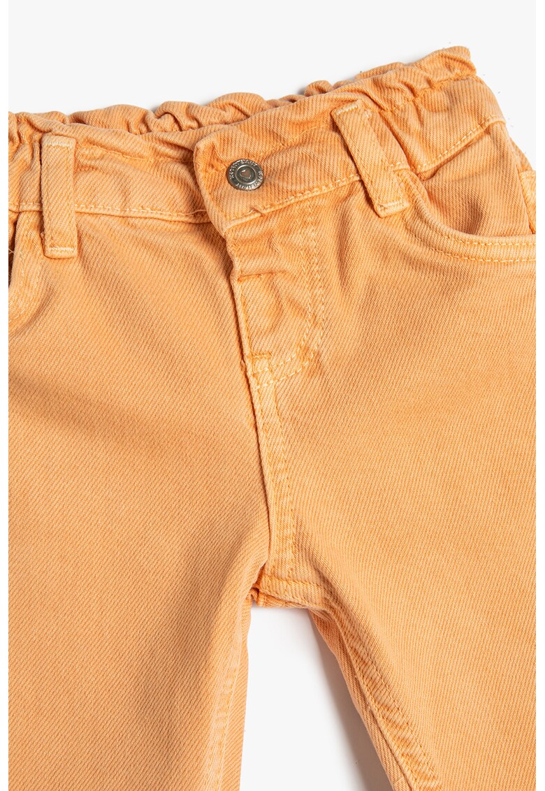 Pantaloni de bumbac cu talie elastica