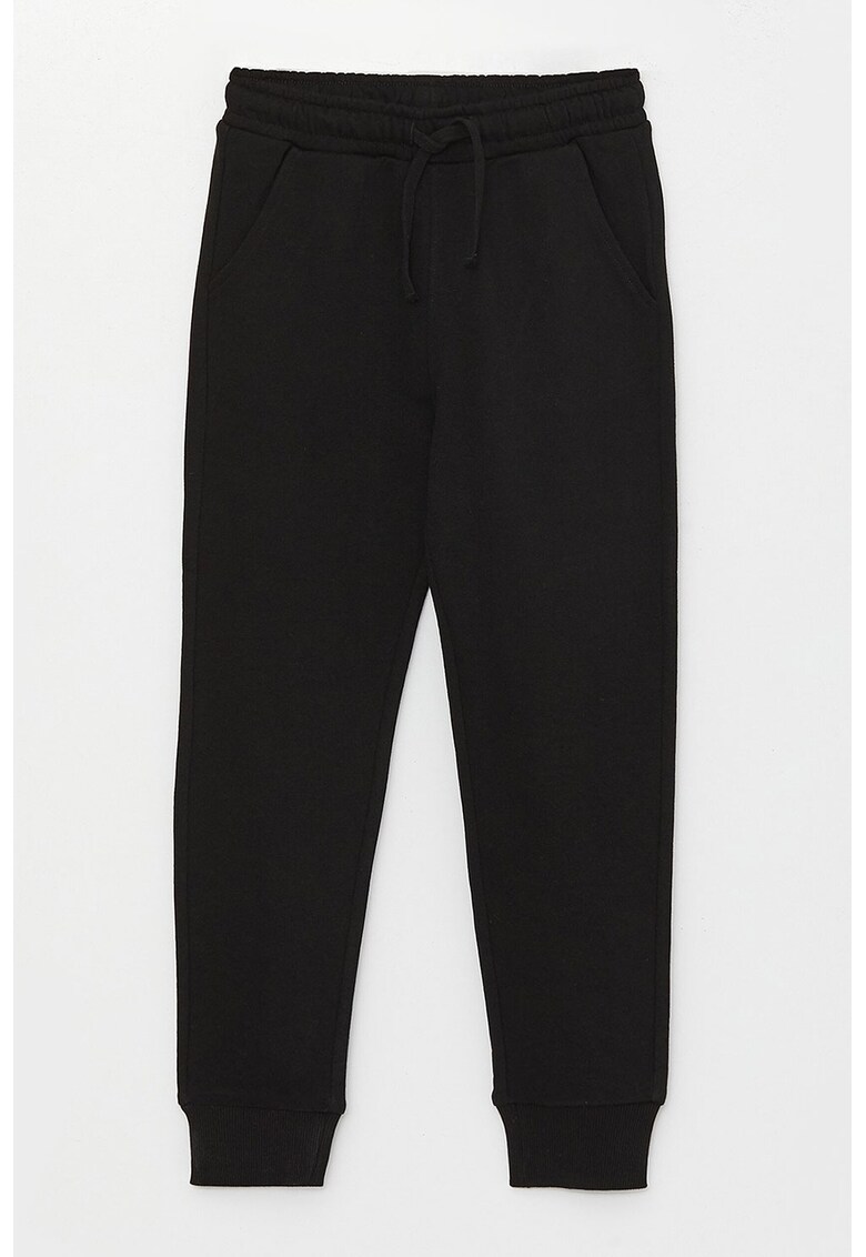 Pantaloni conici de trening cu buzunare oblice