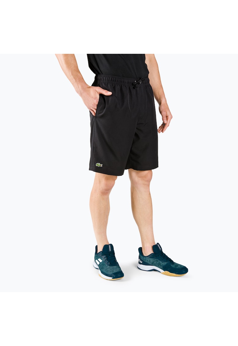 Pantaloni scurti barbati - Poliester - Negru - Negru