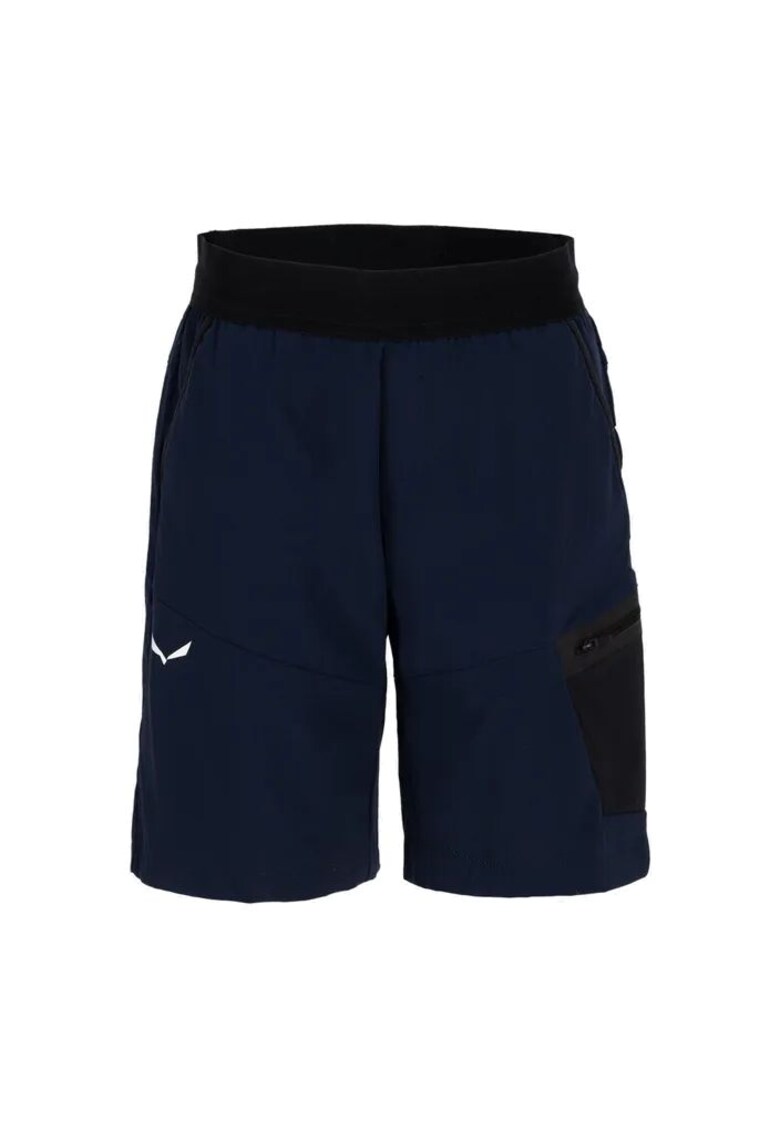 Pantaloni scurti de drumetie copii Agner DST - Poliamida/Elastan - Bleumarin