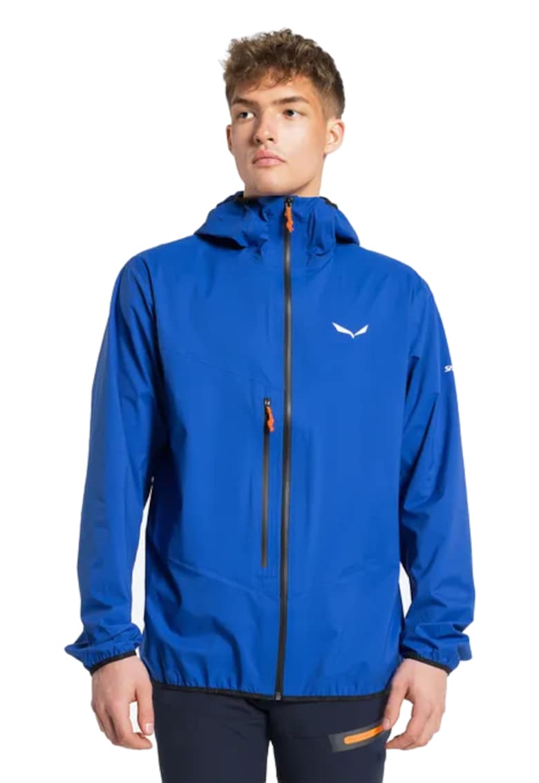 Jacheta de ploaie barbati Agner 2 PTX 3L - Poliamida - Albastru